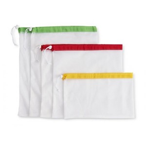 HIC Kitchen Produce Bags, Set of 5 - 1 of 2