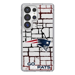 NFL AFC Teams Brick Wall Clear Cell Phone Case for Samsung Galaxy - 1 of 4