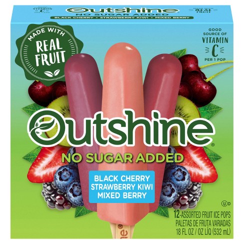 Outshine Mixed Fruit Frozen Bar - 12ct : Target