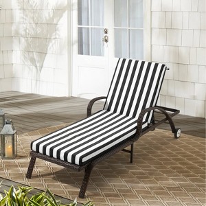 EROMMY Outdoor Chaise Lounge Chair Cushion - 1 of 4