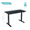 Costway 55''x28'' Electric Standing Desk Sit to Stand Workstation Dual Motor - 2 of 4