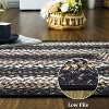 Entryway Rug Small Throw Rug Machine Washable Floor Cover Braided Printed Area Rug Indoor Non Slip Farmhouse Rug Boho Accent Rug - 4 of 4