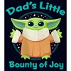 Girl's Star Wars: The Mandalorian Grogu Dad's Little Bounty of Joy T-Shirt - 2 of 4