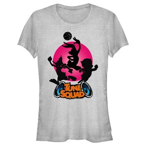 Juniors Womens Space Jam: A New Legacy Tune Squad Silhouettes T-Shirt - 1 of 4