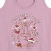 Women's - Winnie the Pooh - Tigger, Pooh, Eeyore, & Piglet Christmas Crew Graphic Racerback Tank - 2 of 4