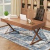 HOMCOM Area Rug, Vintage Machine Washable Rug, Non-Slip Floor Carpet for Living Room, Bedroom, Dining Room, Home Office - 2 of 4