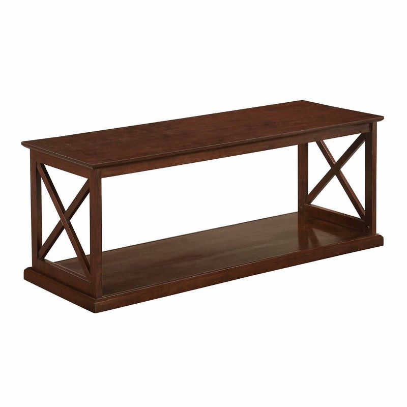 Coventry Coffee Table with Shelf Espresso - Breighton Home, 1 of 7