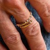 Ethic Goods Morse Code Ring  | PATTERNED - 3 of 4