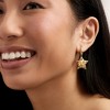 Ross-Simons 1.55 ct. t.w. Orange and Yellow Citrine Star Drop Earrings With .11 ct. t.w. Lab-Grown Diamonds in 18kt Gold Over Sterling - 2 of 3