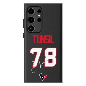 Keyscaper Laremy Tunsil Houston Texans 78 Game Tactic MagSafe Compatible Cell Phone Case for Galaxy S25 - 1 of 4
