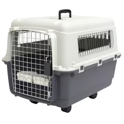 KennelsDirect Dog Crates - Gray - M