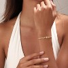 Dainty Gold Bracelet for Women 18K Gold Plated Tennis Evil Eye Cross Bracelet Trendy Classic Festival Jewelry Gifts - 4 of 4
