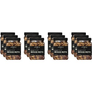 Ferris Nut Co Mix Nuts Roasted Salted Deluxe - Pack of 12 - 16oz - 1 of 2