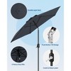 7.5ft Navy Blue Patio Umbrella with Tilt Crank - UV Protection & Waterproof for Outdoor Use - 2 of 4