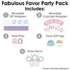 Big Dot of Happiness Scoop Up The Fun - Ice Cream - Sprinkles Party Favors and Cupcake Kit - Fabulous Favor Party Pack - 100 Pieces - 2 of 4