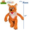 Living Puppets: Knox The Orange Fox - 17" Plush Hand Puppet, Handmade Pal - 2 of 4