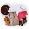 The Queen's Treasures 18" Doll Clothes 8 Pc Frontier Outfit Fits American Girl - 4 of 4