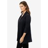 Woman Within Plus Size 2-Fer Cardigan Tunic - 4 of 4