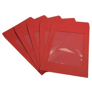 Unique Bargains Mailing Photo Single-Sided Full Face Window Envelopes 10 Pcs - 1 of 4