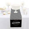 Big Dot of Happiness Happy Retirement - Petite Retirement Party Paper Table Runner - 12 x 60 inches - 2 of 4