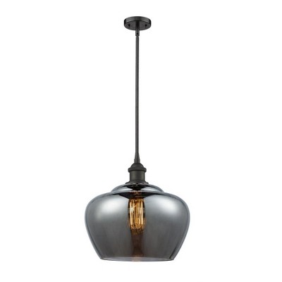 Fenton - 1 Light Mini Pendant In Industrial Style-11 Inches Tall and 11 Inches Wide