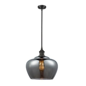 Fenton - 1 Light Mini Pendant In Industrial Style-11 Inches Tall and 11 Inches Wide - 1 of 1