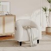 Coucheta Accent Chair Living Room Chairs Barrel Chairs Round Armchairs for Bedroom Waiting Room Office Reception Chairs,Multiple Styles & Colors - 2 of 3