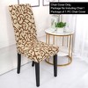 PiccoCasa Dining Bar Stool Stretch Slipcover Chair Protector Chair Seat Cover 1 Pc - 3 of 3