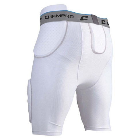 Champro Men's Formation 5-Pad Integrated Girdle 4XL White | Gray