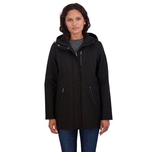 lauren ralph lauren soft shell hooded jacket