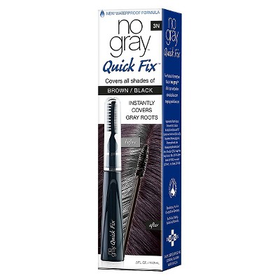 No Gray Quick Fix Color Touch-up Systems - Brown/Black - 0.5 fl oz
