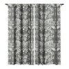 Emanuela Carratoni Ultimate Gray Damask 64" x 50" Single Panel Room Darkening Window Curtain - Deny Designs - 3 of 4