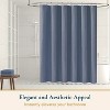 LunaLulinlk Fabric Shower Curtain with Hooks - 2 of 4