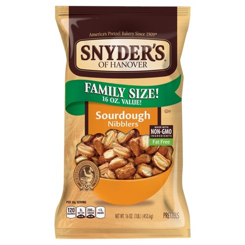 Snyder's® Of Hanover The Pounder Nibblers Sourdough - 16oz : Target