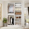 Aheaplus Closet System with Shoe Racks & Hanging Rods - 3 of 4