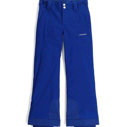 Spyder Girls Olympia Ski Pant, Electric Blue - 12