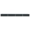 vidaXL Raised Bed Anthracite Galvanized steel 94.5x15.7x17.7 in Durable - 4 of 4
