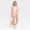 Women's Cropped Full Zip Hoodie Sweatshirt - Universal Thread™ - 4 of 4
