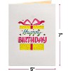 Paper Love 3D Birthday Pop Up Card - 2 of 4