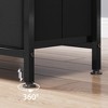 TV Stand with 2 Fabric Drawers for 55 Inch TV Entertainment Center with Storage Cabinets Media Console with Open Shelf Entertainment Stand - 4 of 4