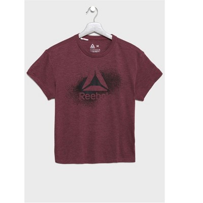 Reebok Girls Spraypaint Logo Graphic T-Shirt
