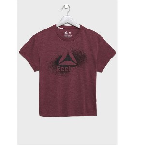 Reebok Girls Spraypaint Logo Graphic T-Shirt - 1 of 1