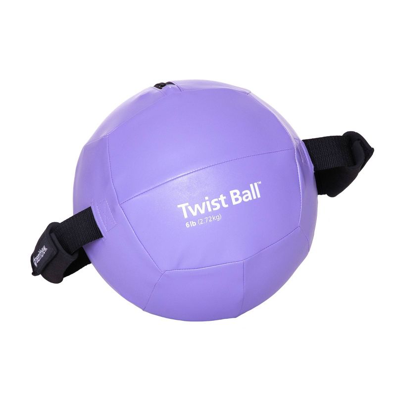 Merrithew Twist Ball with Hand Pump - Purple (6lbs), 1 of 5
