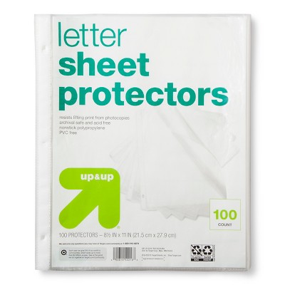 2 Pack 1InTheOffice Archival Sheet Protector 8.5 X 11 24-Pocket Bound