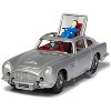 Aston Martin DB5 RHD Birch Silver James Bond 007 "Goldfinger" (1964) Movie (#261 Reissue) Diecast Model Car by Corgi - 3 of 4