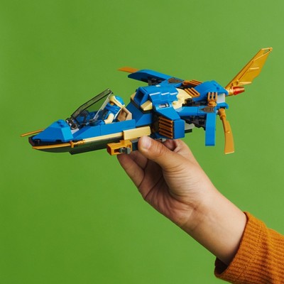 LEGO NINJAGO Jay Lightning Jet EVO Toy Plane Set 71784_2