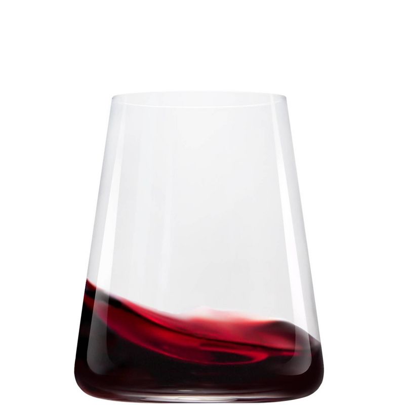 17.5oz 4pk Crystal Power Stemless Red Wine Glasses - Stolzle Lausitz, 3 of 7