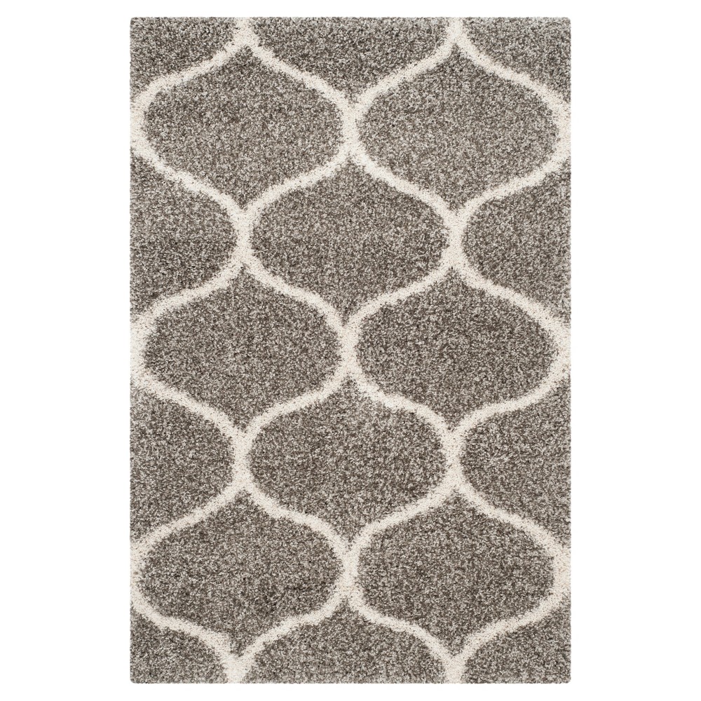 4'x6' Kamila Rug Gray/Ivory - Safavieh