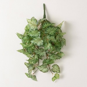 Sullivans Artificial 22" Begonia Leaf Bush, Green - 1 of 2