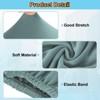 Unique Bargains Stretchy Soft Comfortable Rectangular Foot Stool Cover - 3 of 4